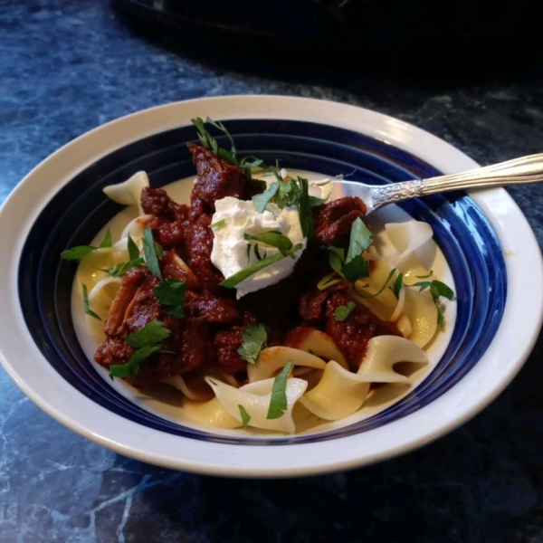 Smoked Paprika Goulash for the Slow Cooker