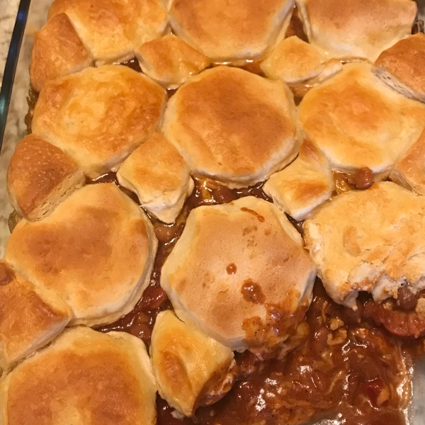 Chili Cheese Dog Pot Pie