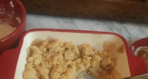 Easy Apple Crisp with Pie Filling