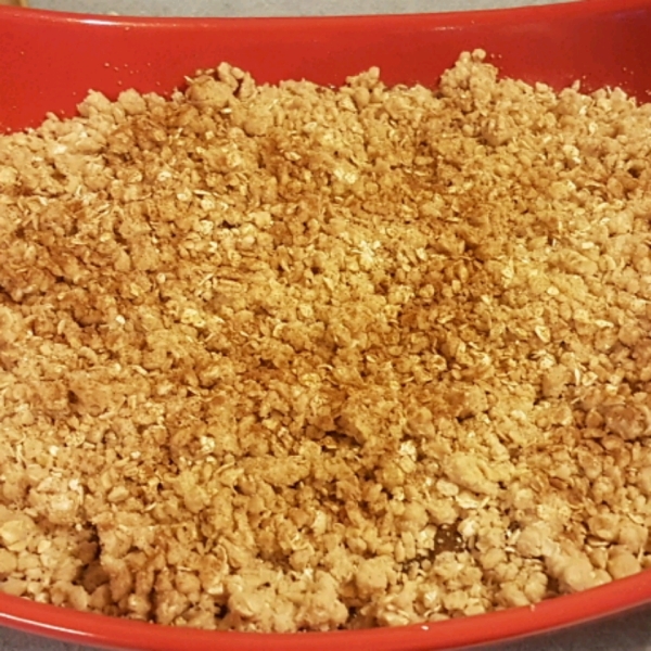 Easy Apple Crisp with Pie Filling