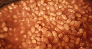 Slow Cooker Baked Beans with Ham Hock