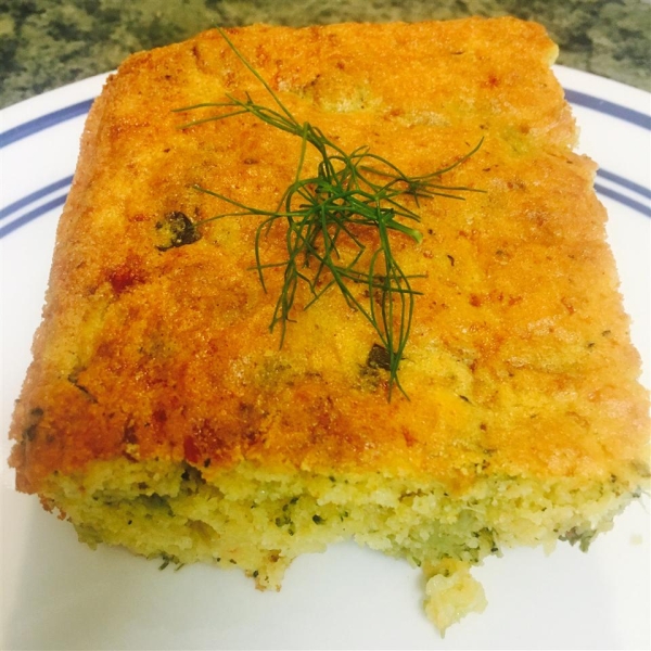 Broccoli Cheese Cornbread