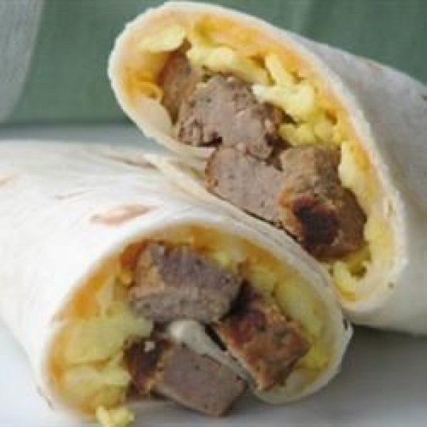 Tasty Breakfast Burritos