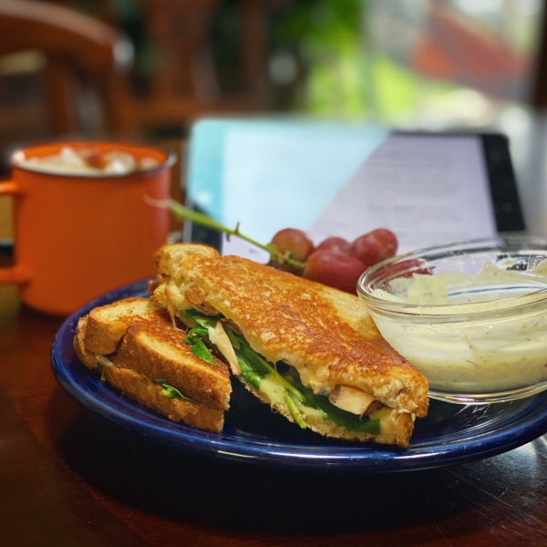 Mushroom Melt with Dill Aioli