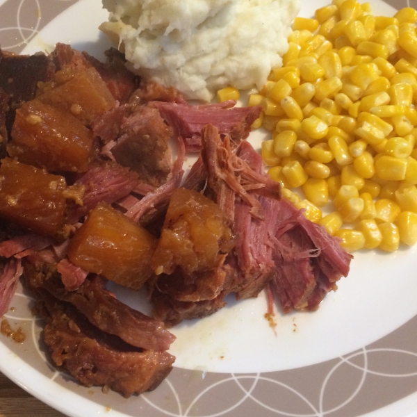 Slow Cooker 5-Ingredient Ham