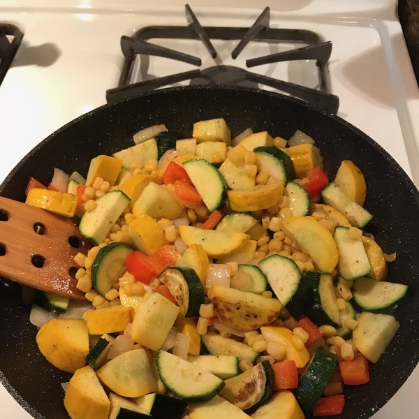 Jon's Corn and Zucchini