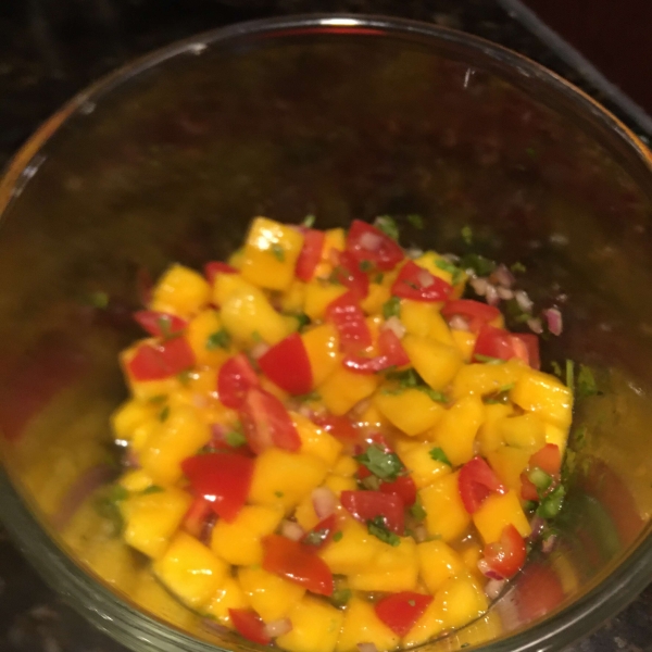 Quick Mango Salsa