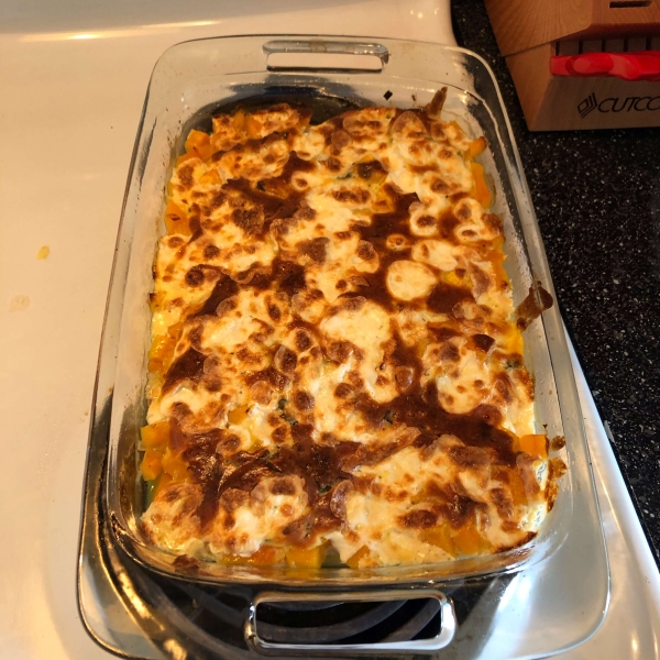 Creamy Butternut Squash Casserole