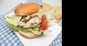 Grilled Green Chile Turkey Burgers