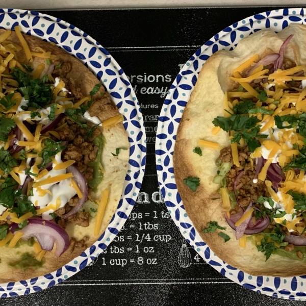 Crispy Ground Turkey Tostadas