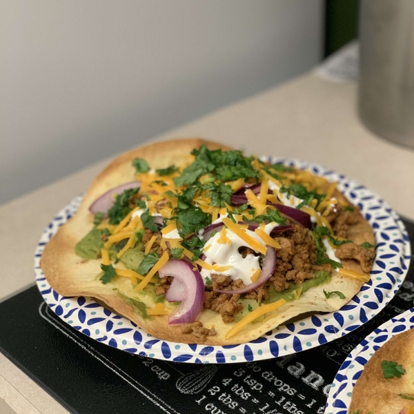 Crispy Ground Turkey Tostadas