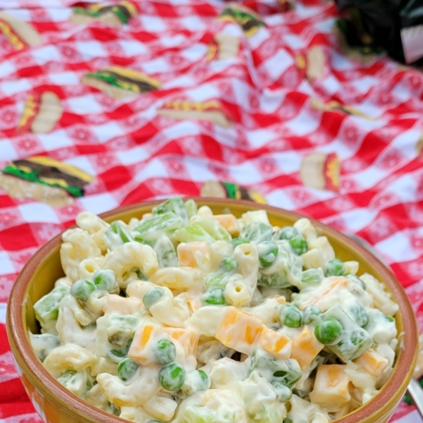 Cheddar and Macaroni Salad