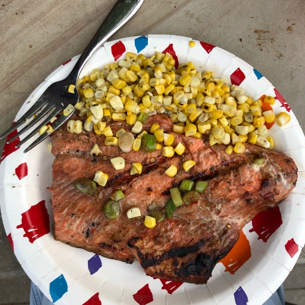 Firecracker Grilled Alaska Salmon