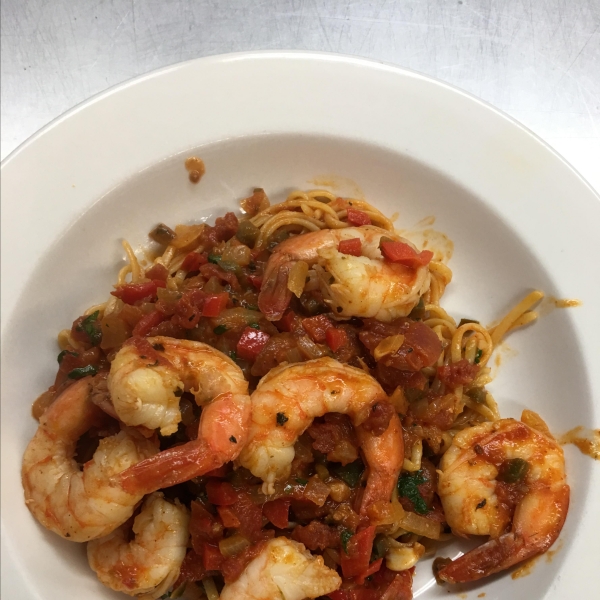 Diablo Shrimp Saute