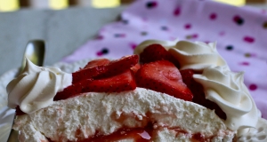 Double Layer No Bake Strawberry Cheesecake