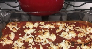 Eggplant and Goat Cheese Lasagna