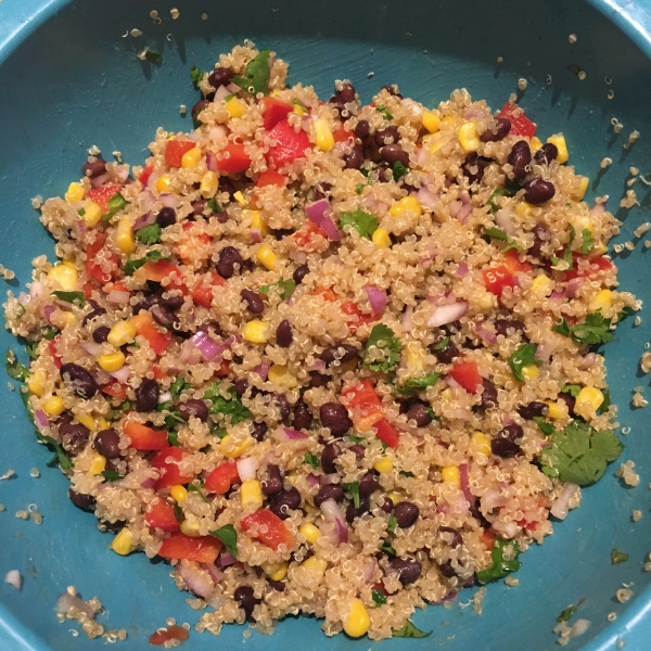 Black Bean, Corn, and Quinoa Salad