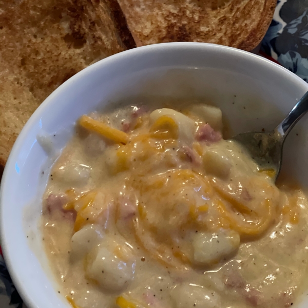 Potato and Cheddar Soup