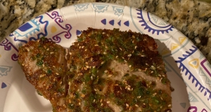 Wasabi Encrusted Tuna Steaks