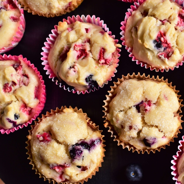 Rhubarb-Berry Mini Loaves