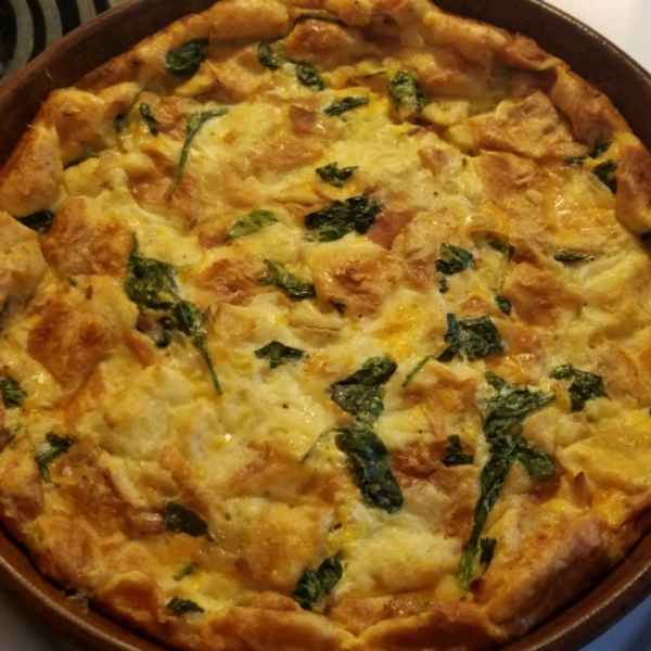 Savory Croissant Quiche