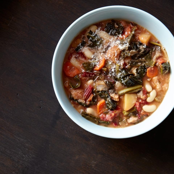 Ribollita (Reboiled Italian Cabbage Soup)