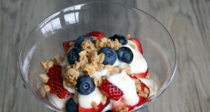 Orange-Blueberry-Yogurt Breakfast Parfaits