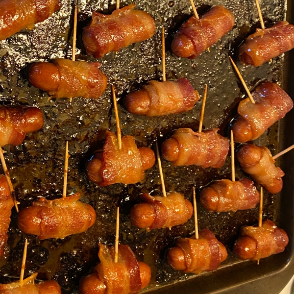 Bacon Wrapped Smokies