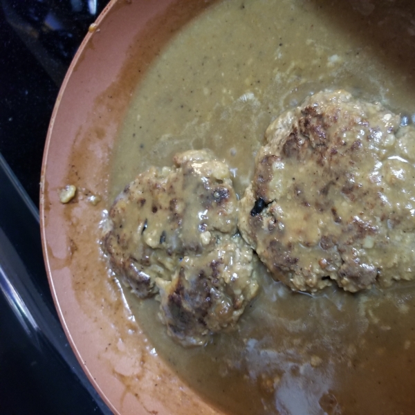 Hamburger Steak with Onions and Gravy