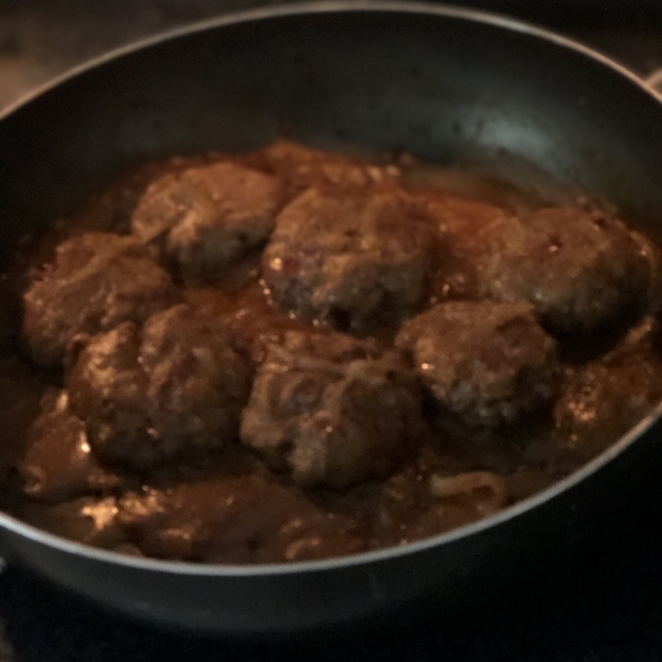 Hamburger Steak with Onions and Gravy