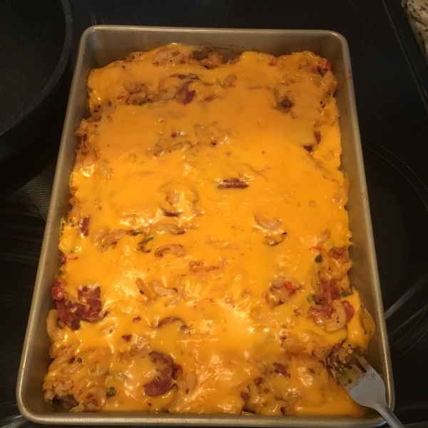 Sausage and Macaroni Bake