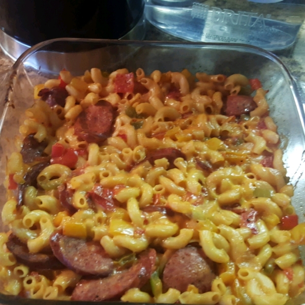 Sausage and Macaroni Bake