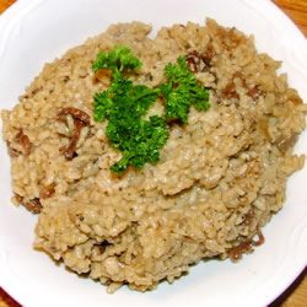 Creamy Mushroom Risotto