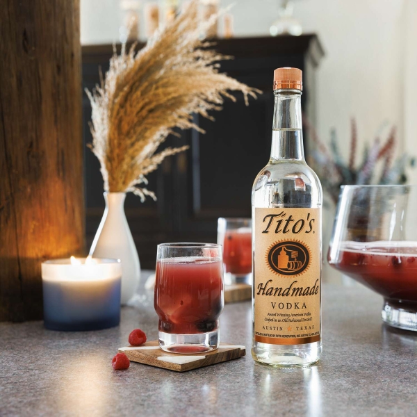 Tito's Berry Good Punch