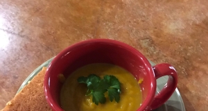 Winter Squash Soup with a Sweet Heat
