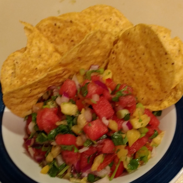 Watermelon Tomato Salsa