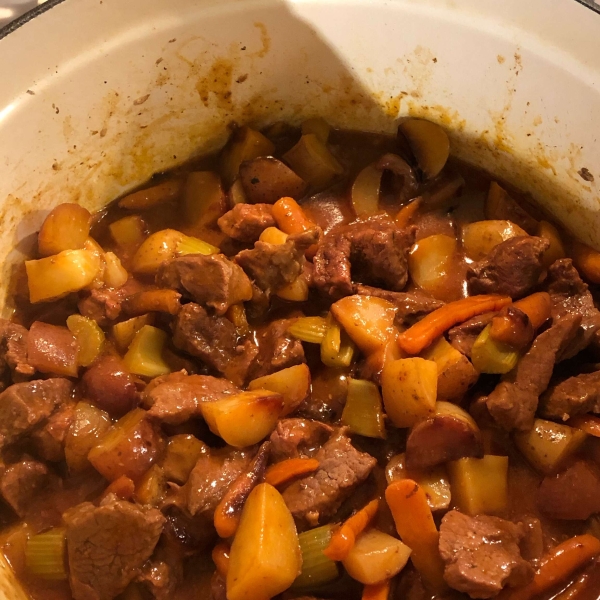 Roasted Vegetable and Beef Stew