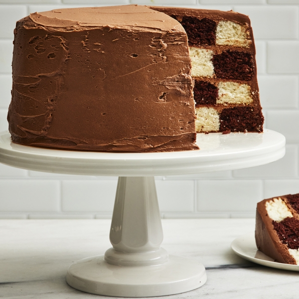 Checkerboard Cake