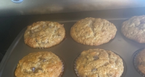 Banana and Flax Seed Muffins