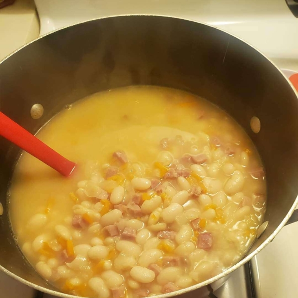 Basic Ham and Bean Soup