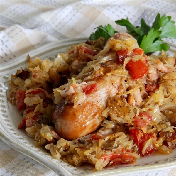 Sauerkraut Casserole