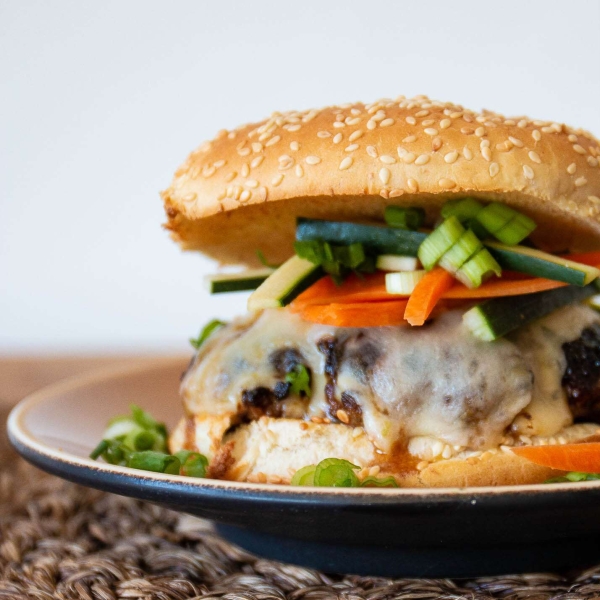 Asian Barbecue Burgers