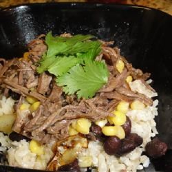 Black Beans with Pico de Gallo
