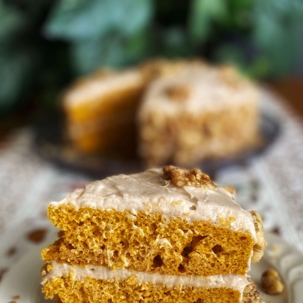 Pumpkin Spice Sheet Cake