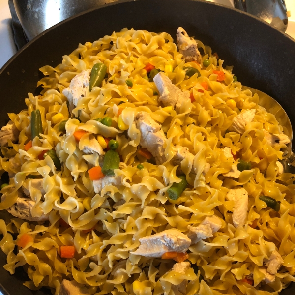 Quick Chicken and Noodles