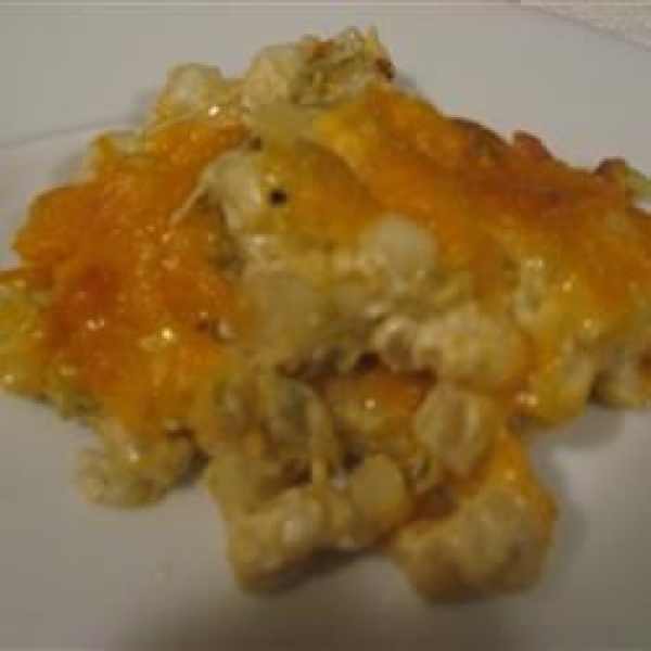 Hominy and Cheese Casserole