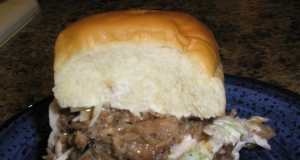 BBQ Pulled Pork Sandwich