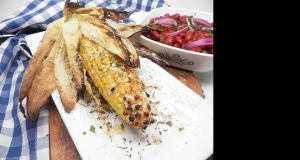 Mexican Roasted Street Corn on the Cob