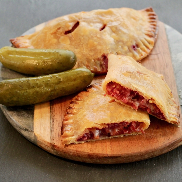 Red Reuben Hand Pies