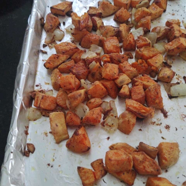 Oven Roasted Sweet Potatoes